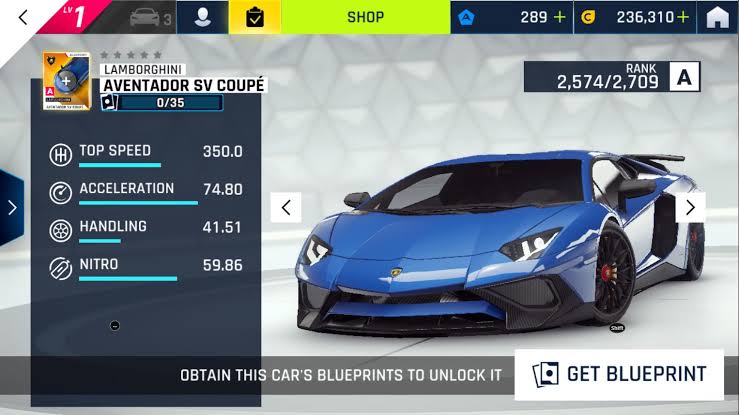 Asphalt 9 gameplay capture